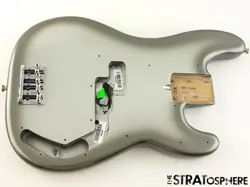 FENDER AMERICAN PROFESSIONAL II PRECISION P BASS BODY HARDWARE MERCURY.