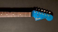 JUNK FENDER JAPAN JAGUAR JG-66 LPB NECK SHORT-SCALE LAKE PLACID BLUE