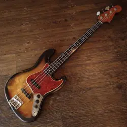 1965 FENDER USA JAZZ BASS ELECTRIC VINTAGE SUPER RARE - GRUNSOUND - USED