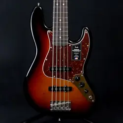 FENDER AMERICAN PROFESSIONAL II JAZZ BASS V 3-COLOR SUNBURST - NEW