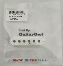 FENDER STRAT Guitar NF WIDE BRIDGE WHITE NOISELESS PICKUP COVER 0053339010