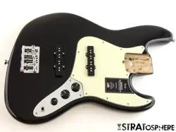 FENDER AMERICAN PROFESSIONAL II JAZZ J BASS, LOADED BODY, USA BLACK