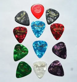 DUNLOP BIG STUBBY HEAVY FENDER 351 GUITAR PICKS 12 PICKS 1 DOZEN