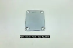 1965 FENDER L -NECK PLATE #L70585 STRATOCASTER TELECASTER JAZZMASTER MUSTANG