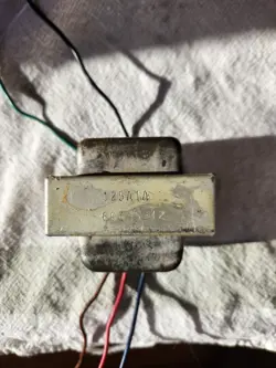 1965 FENDER 125A1A DELUXE REVERB GUITAR AMP OUTPUT TRANSFORMER 606512 WORKING 