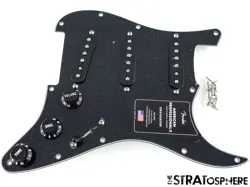 FENDER AMERICAN PROFESSIONAL II STRAT, LOADED PICKGUARD / TIM SHAW V-MOD BLACK