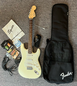 FENDER AFFINITY SERIES TELECASTER LAUREL FRETBOARD OLYMPIC WHITE ELECTRIC GUITAR