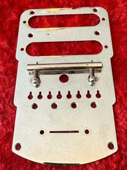 1950'S FENDER STRINGMASTER D8 T8 Q8 STEEL 8-STRING GUITAR BRIDGE SWITCH PLATE