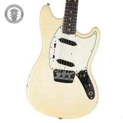 1964 FENDER DUO-SONIC II OLYMPIC WHITE REFIN
