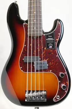 FENDER AMERICAN PROFESSIONAL II PRECISION BASS V 3-COLOR SUNBURST *OP551