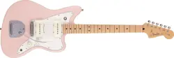 FENDER MADE IN JAPAN JUNIOR COLLECTION JAZZMASTER MAPLE SATIN SHELL PINK