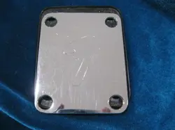 1976-82 FENDER NECK PLATE WITH GASKET FOR TELECASTER PRECISION STRATOCASTER LEAD