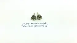 1958 FENDER STRAP BUTTONS AND MOUNTING SCREWS #346 ORIGINAL VINTAGE PART 1956-58