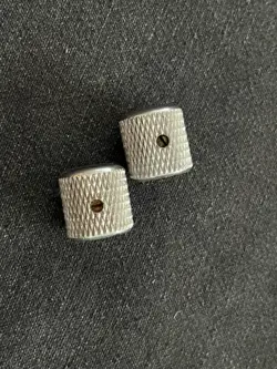 1951 1952 FENDER TELECASTER PRECISION METAL CONTROL KNOBS ESQUIRE BROADCASTER