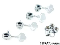 FENDER AMERICAN PROFESSIONAL II JAZZ J BASS TUNERS PARTS SET OF 4