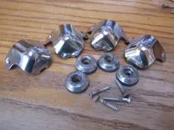 1964-7 FENDER  AMPLIFIER  ORIGINAL CAB CORNERS & FEET