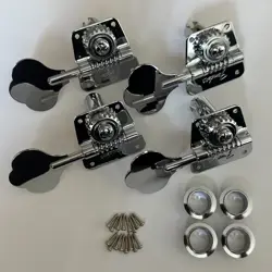 1 SET OF 4 FENDER PURE VINTAGE ’70S & 1 SET OF 4 FENDER AMERICAN VINTAGE TUNERS.
