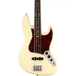FENDER AMERICAN PROFESSIONAL II JAZZ BASS ROSEWOOD FB OLYMPIC WHITE 191167738 RF