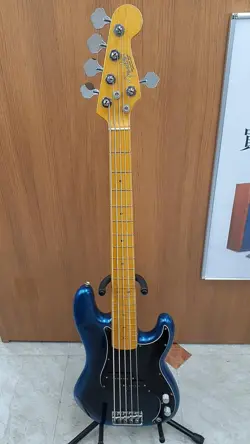 FENDER AM PRO II P BASS V MN DK NIT ELECTRIC SAFE DELIVERY FROM JAPAN