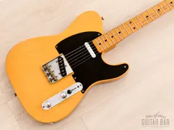 1953 FENDER TELECASTER VINTAGE ELECTRIC GUITAR BLACKGUARD BUTTERSCOTCH, CASE