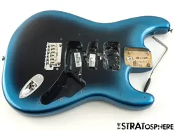 FENDER AMERICAN PROFESSIONAL II STRAT BODY & HARDWARE ALDER, PARTS DARK NIGHT
