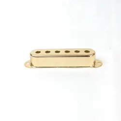 52MM GOLD PLATED SINGLE COIL PICKUP COVER FOR STRATOCASTER FENDER GUITAR B