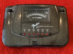 FENDER AG-6 TONE AUTOMATIC GUITAR TUNER  GRAY MADE IN KOREA