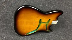 1957 FENDER DUO-SONIC MUSICMASTER BODY SUNBURST RE- FINISH #383 VINTAGE