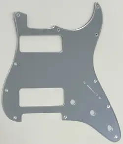 1 PLY SILVER MIRROR PICKGUARD FIT FENDER STRATOCASTER STRAT P90 2 PICKUP STYLE