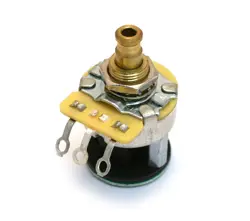 (1) GENUINE FENDER 250K SOLID SHAFT S-1 GUITAR/BASS SWITCHING POT 006-1260-049