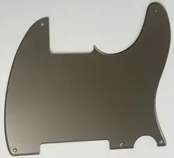 1 PLY ACRYLIC GOLD PICKGUARD FIT FENDER ESQUIRE VINTAGE TELE 5 HOLE BLANK STYLE