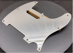 GENUINE FENDER TELE CHROME SOLID METAL PICKGUARD AMERICAN STANDARD TELECASTER