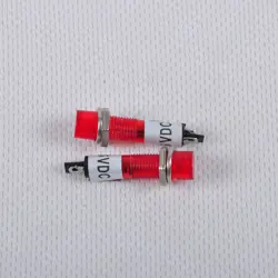 10pcs Red Mini Pilot Light 6.3v LED Indicator Guitar Tube Amplifier Amp