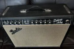 1965 FENDER DELUXE AMP NO REVERB VIBRATO VERY CLEAN