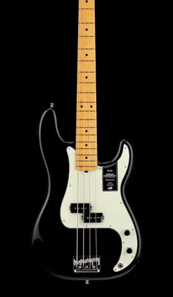 FENDER AMERICAN PROFESSIONAL II PRECISION BASS - BLACK #55216