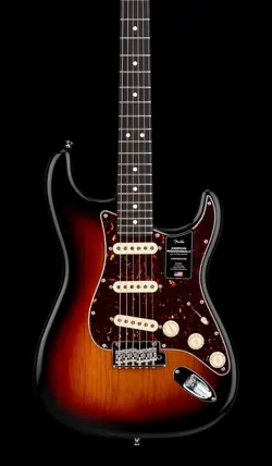 FENDER AMERICAN PROFESSIONAL II STRATOCASTER - 3-COLOR SUNBURST #48037
