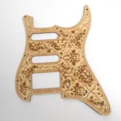 11 HOLES ELECTRIC GUITAR PICKGUARD SSH CARVED BASSWOOD FOR FENDER STRAT GUITAR
