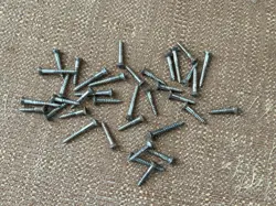1950S 1960S LOT FENDER BRIDGE SCREWS GUITAR BASS STRAP STEEL