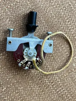 1960S FENDER GUITAR 3-WAY SWITCH CRL1452 STRATOCASTER TELECASTER