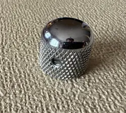 1953 FENDER METAL DONE KNOB FITS TELECASTER ESQUIRE P-BASS CHAMPION PRE CBS