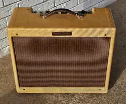 1957 FENDER DELUXE AMPLIFIER TWEED! -LL