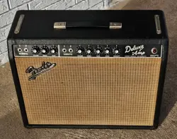1966 FENDER DELUXE AMPLIFIER! -LL