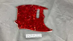 1965 FENDER MUSICMASTER RED TORTOISE SHELL PICKGUARD # 402 ORIGINAL VINTAGE