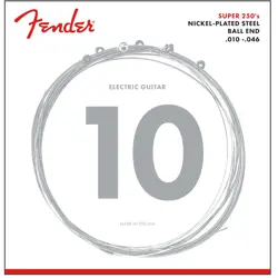 12 SETS FENDER 250R NICKEL PLATED STEEL ELECTRIC GUITAR STRINGS REGULAR 10-46