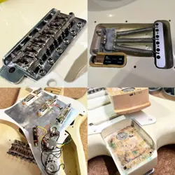 Fender Used FENDER USA Stratcaster Eric Clapton with Lace Sensor WHITE 1989 Peg