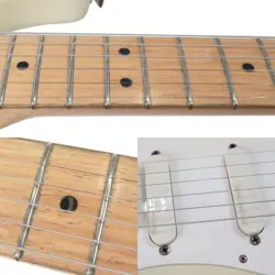 FENDER USA Stratcaster Eric Clapton with Lace Sensor Mod. Used 1989 Maple