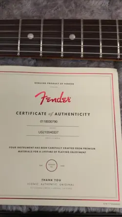 AMERICAN ULTRA TELE RW TXT Model No. AMERICAN ULTRA TELE RW TXT FENDER