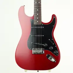 FENDER AERODYNE STRATOCASTER OLD CANDY APPLE RED USED 2019 BASSWOOD W/SOFT CASE