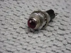 1960S DIALCO TUBE AMP LIGHT ASSEMBLY WITH NOS BULB & JEWEL FENDER KUSTOM SUNN