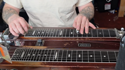 1960 Fender 2204 Dual Neck Steel Guitar  Stockton, California WORKING!